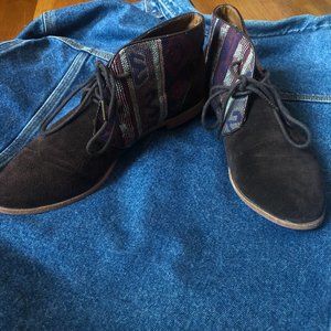 Dolce Vita Tribal Lace up Half Bootie